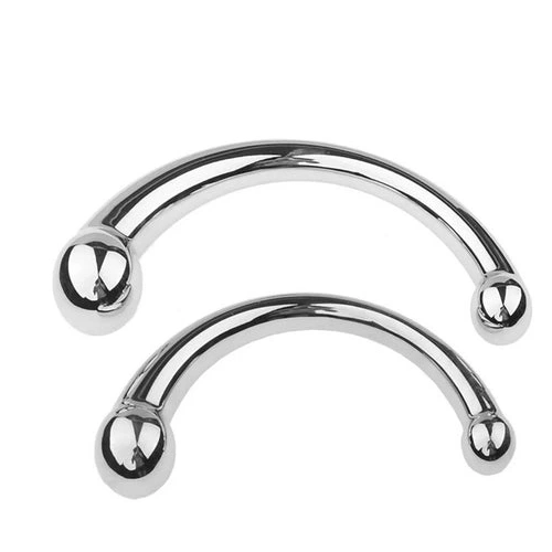 Anal Hooks Stainless Ended Steel 5858 Hook Elegant Anal Double 0115